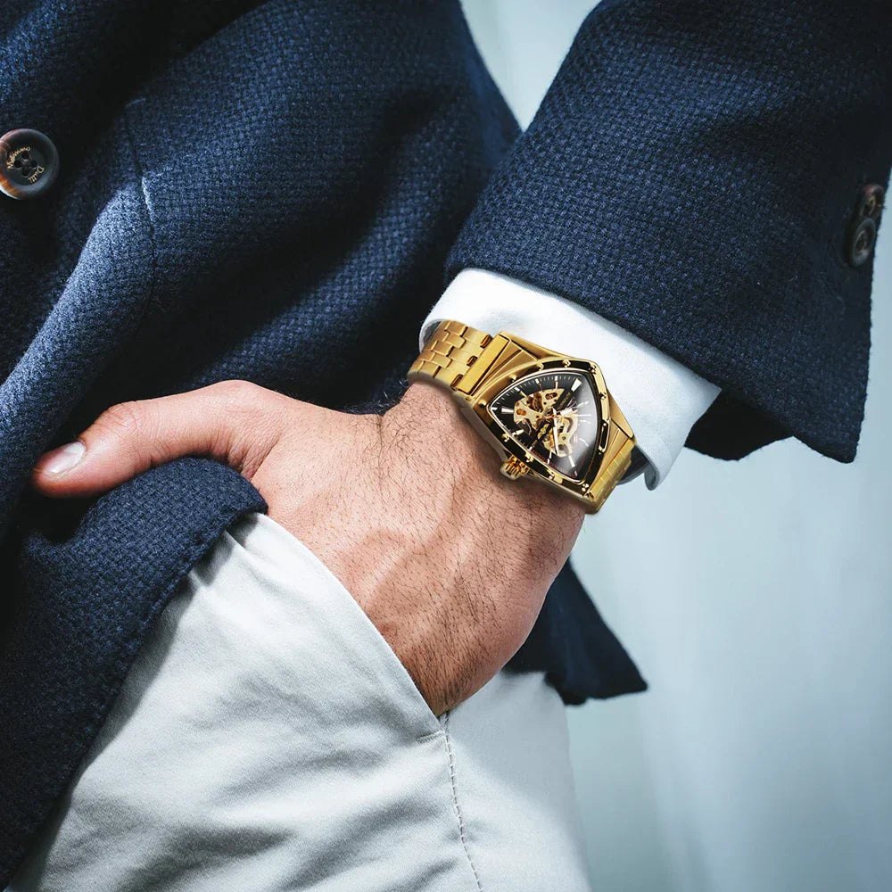 Relógio Masculino Vinox Luxo - Design Exclusivo